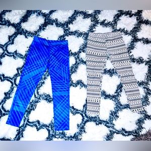 2pcs. Old Navy Active and Epic Threads Leggings Size L
